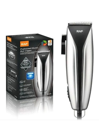 Професійна дротова машинка для стрижки волосся R.415 насадки від 3 до 12 мм 7 Вт RAF (297331627)