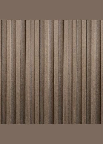 Декоративна стінова рейка капучино 3000*160*23мм (D) SW-00001538 Sticker Wall (283619862)