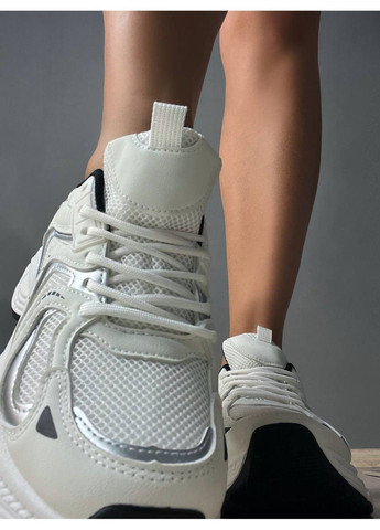 Кроссовки женские 4-1 комбинированные сетка со вставками белые Navigator белые всесезоны (339815135)