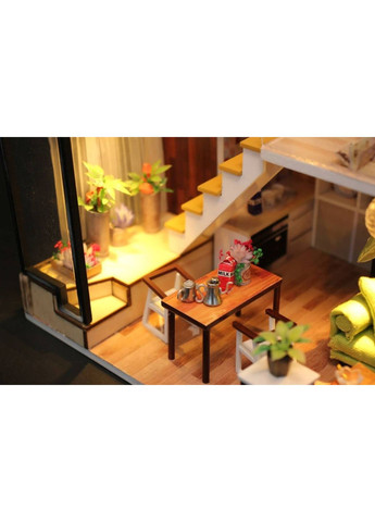 Румбокс Романтична Скандинавська Вілла DIY Romantic Nordic Villa Інтер'єрний конструктор Roombox M-030 No Brand (362453110)