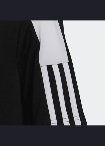 Черная демисезонная футболка adidas Tiro ESS Run HE7176