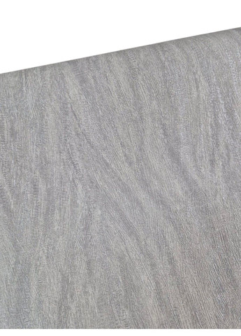 Виниловые обои 10.05 × 1.06 м US1202,серые с серебристым оттенком для гостиной,спальни,кухни,коридора Grandeco (339111434)