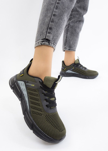 Кроссовки женские Situo хаки всесезоны (324440774)