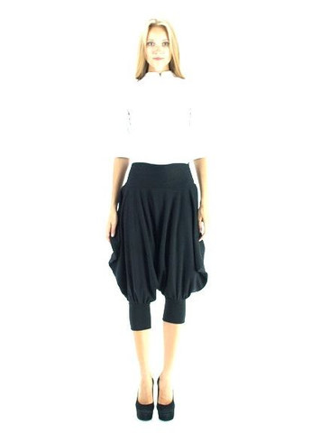 Спідниця-штани каліфе чорний трикотаж 2 Льва (358068531)