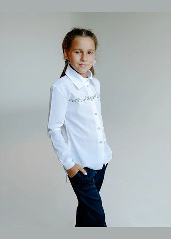 Синие праздничный демисезонные брюки No Brand