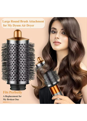 Насадка-брашь дайсон золотой 70 мм. Dyson (369504566)