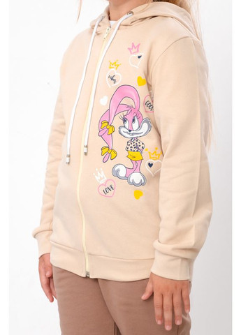 Утепленный костюм для девочки (Zip-худи и брюки) с рисунком (p-8523) Носи своє (363260690)