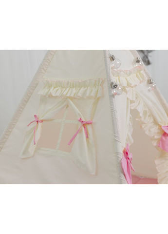 Вігвам для дівчинки молочний каркасний Міленіум No Brand (371996052)