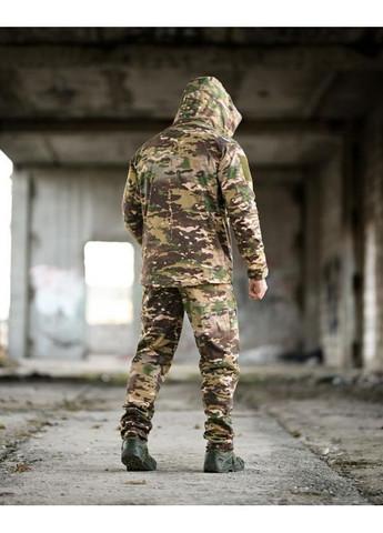 Тактичний чоловічий зимовий костюм 5 в 1 SoftShell мультикам No Brand