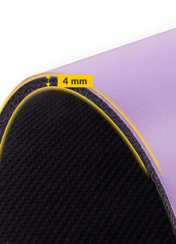 Коврик для йоги каучук (спортивный) 183x61 Фиолетовый 4FIZJO (362575928)