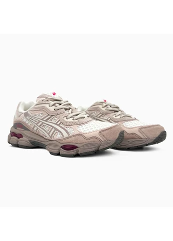 Бежеві літні кросівки asics gel-nyc cream moonrock асікс гель нюк No Brand