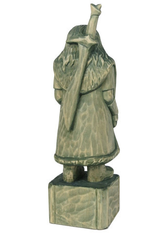 Дерев'яна фігурка ручної роботи гном Торін Дубощит з к/ф Хоббіт No Brand (361156779)