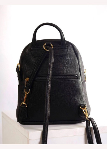 Рюкзак жіночий невеликий чорного кольору No Brand Рюкзак для міста (334728665)