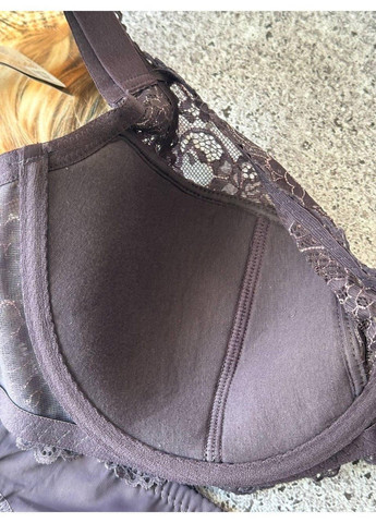 Бузковий жіноча білизна великого розміру комплект на чашку g Lanny Mode
