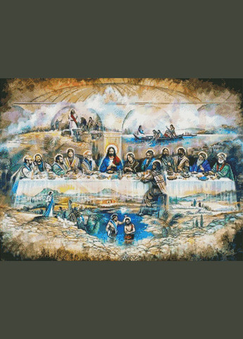 Алмазна мозаїка Завіти Ісуса Христа 60х80 см SV1500 ColorArt (292145722)