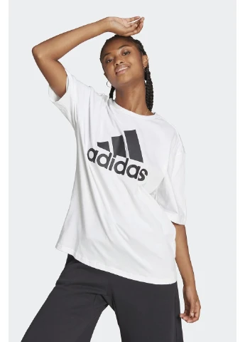 Футболка Essentials Big Logo Boyfriend Tee White HR4930 adidas - (399395779)
