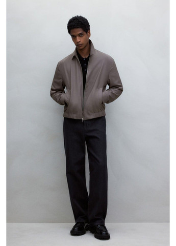 Темно-серая демисезонная куртка H&M