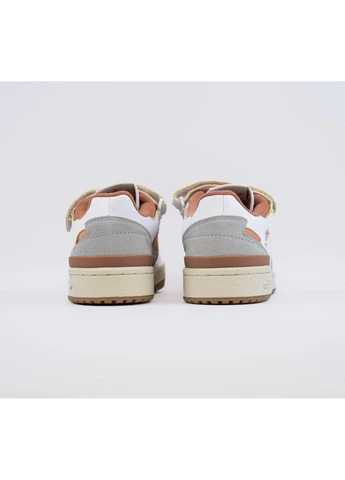 Бежеві кросівки чоловічі adidas forum 84 low cream orange адідас форум 84 бежеві демісезон No Brand