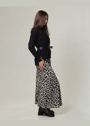 Костюм спідничний чорний леопардовий (кофта, спідниця) Of White (307404453)