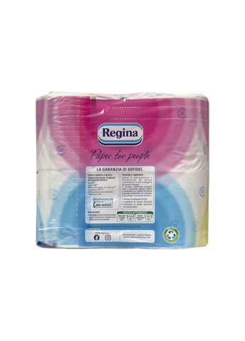 Туалетная бумага Rotoloni, 4 рулона Regina (369144778)
