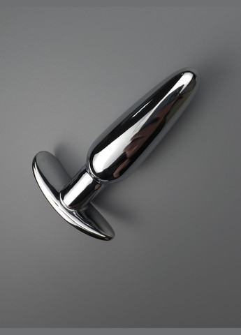 Металева анальна пробка с вібрацією No Brand (316262363)