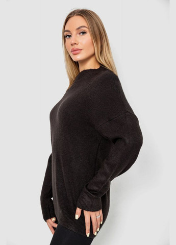 Чорний зимовий светр жіночий вовняний Ager