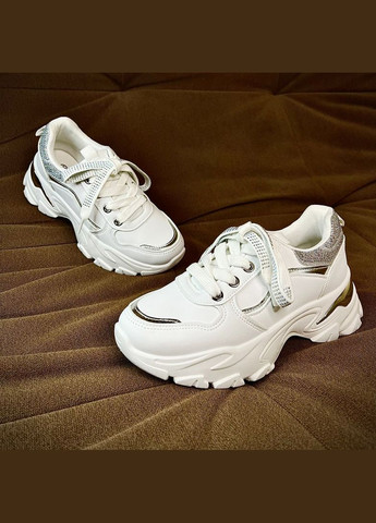 Жіночі білі кросівки. Fashion білі демісезони (341090021)