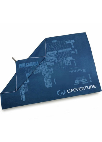 Lifeventure полотенце soft fibre printed giant синий производство -
