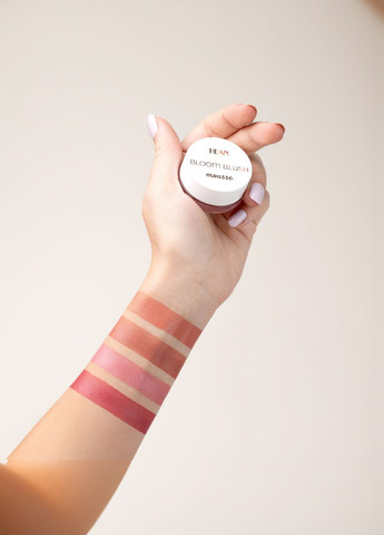 Румяна-мусс для лица Bloom Blush Mousse 01 Nectarine 5 г Hean Face (325490792)