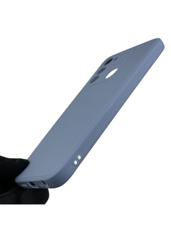 Чехол для Spark 8C (KG5n) с квадратными гранями с защитой камеры на техно спарк 8с голубой Tecno (366021601)