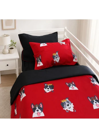 Комплект постельного белья Ranforce Elite TEENAGER 17-0568 Kings of dogs Mirson (399962387)