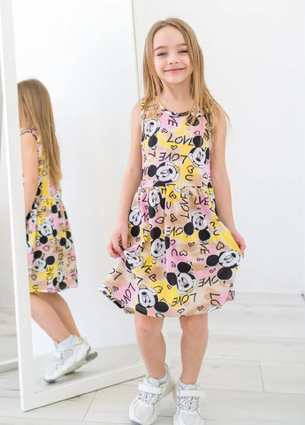 Комбінована плаття для дівчинки на літо мінні маус No Brand (291883009)