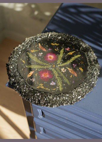 Поднос-подставка из эпоксидной смолы Crystal Queen KorriArt (315492702)