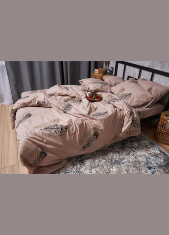 Підковдра Бязь Gold Люкс Євро 200 x 220 см (MS-870000308) Moon&Star Feathers (303576582)