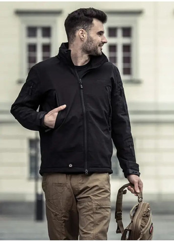 Черная демисезонная куртка artaxes jacket black Pentagon