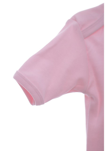 Боди с коротким рукавом для девочки интерлок розовый 86 см (42015) BABYKROHA (297200717)