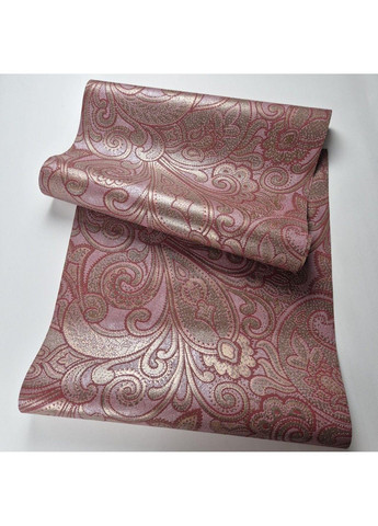 Обои виниловые на флизелине 0.53 × 10.05 м 56826, бордовые с золотом — для спальни, гостиной, коридора MARBURG (368895853)