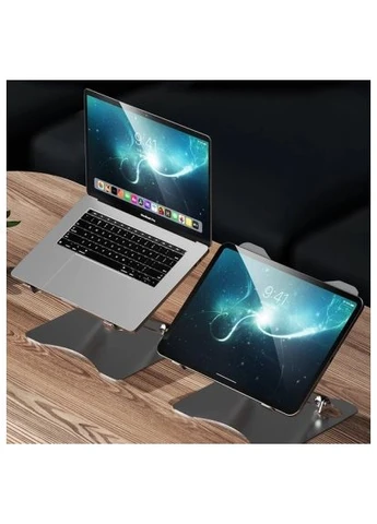 Подставка для ноутбука (6930539527331) Rtako RS-CP75A Dual-Layer Carbon Steel Laptop Stand (401143553)