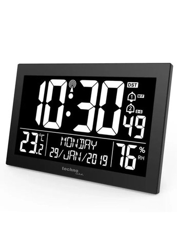 Настенные часы (DAS301334) Technoline WS8017 Black (356149562)
