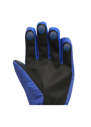 Перчатки детские на флисе с прорезиненным сенсорным покрытием ремешком на липучке манжетами (478576-Prob) Динозаврик М Unbranded (307115512)