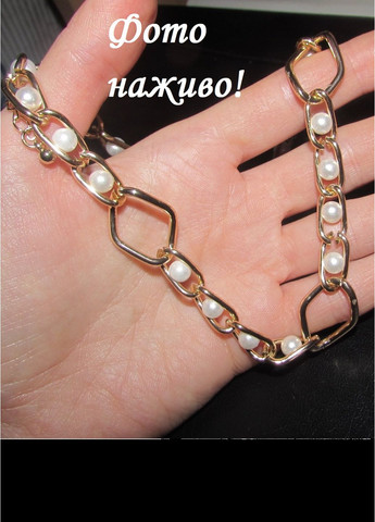 Ланцюг намисто з перлинами-намистинами, 2619 No Brand (349731947)