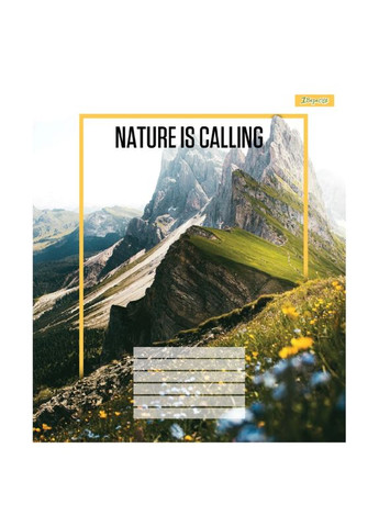 Зошит учнівський Nature is calling 1В 768046 96 арк. shop (4823092296481) 1 Вересня (363255273)