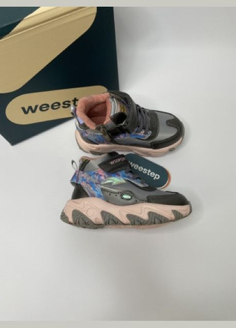 Цветные осенние ботинки для девочек Weestep