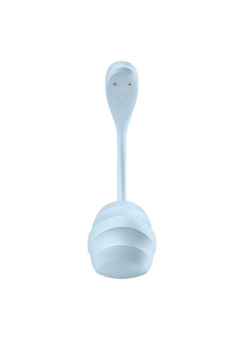 Смарт-віброяйце Smooth Petal Connect App Light Blue Satisfyer (322167132)