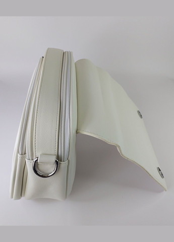 Сумка женская кросс-боди на два отделения белая Karlos Marconi (347640666)