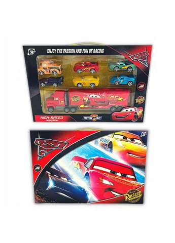 Іграшкові машинки різнокольорові, інерційні машинки тачки Блискавка Маквін для дітей No Brand (361669362)