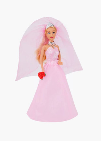 Набір шарнірних ляльок 8305 Жіночий і Невеста з аксесуарами для дітей віком 3 років, Рожевий Defa Lucy (325881471)