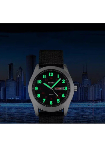 Чоловічий наручний класичний годинник 9112 (Чорний) Skmei (314483996)