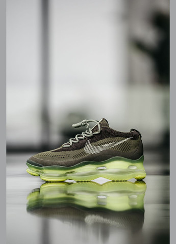 Оливковые (хаки) демисезонные кроссовки мужские nike air max scorpion fk khaki | найк аир макс скорпион фк хаки No Brand