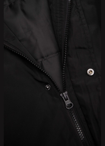 Чорна демісезонна вітровка Coccodrillo